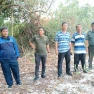 Respon cepat polhut KPH Wilayah 1 stabat dalam menindak lanjuti laporan Warga Rugemuk terkait pengrusakan Hutan 