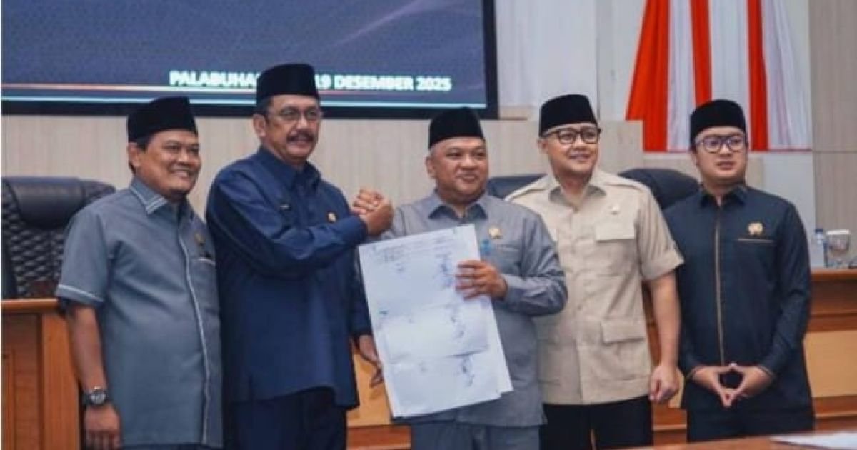 Dewan Perwakilan Rakyat Daerah (DPRD) Kabupaten Sukabumi menggelar Rapat Paripurna ke-43 Tahun Sidang 2025