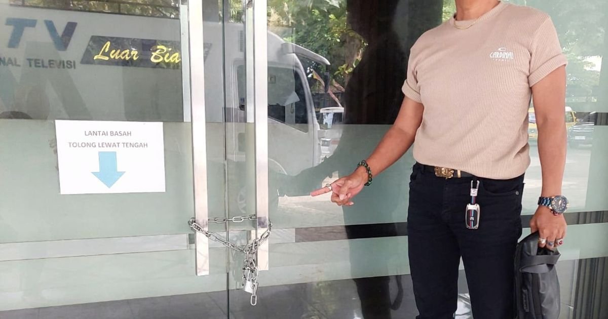 Akses Kantor Ditutup Rantai Besi, Direktur NTV Polisikan Dugaan Pengrusakan