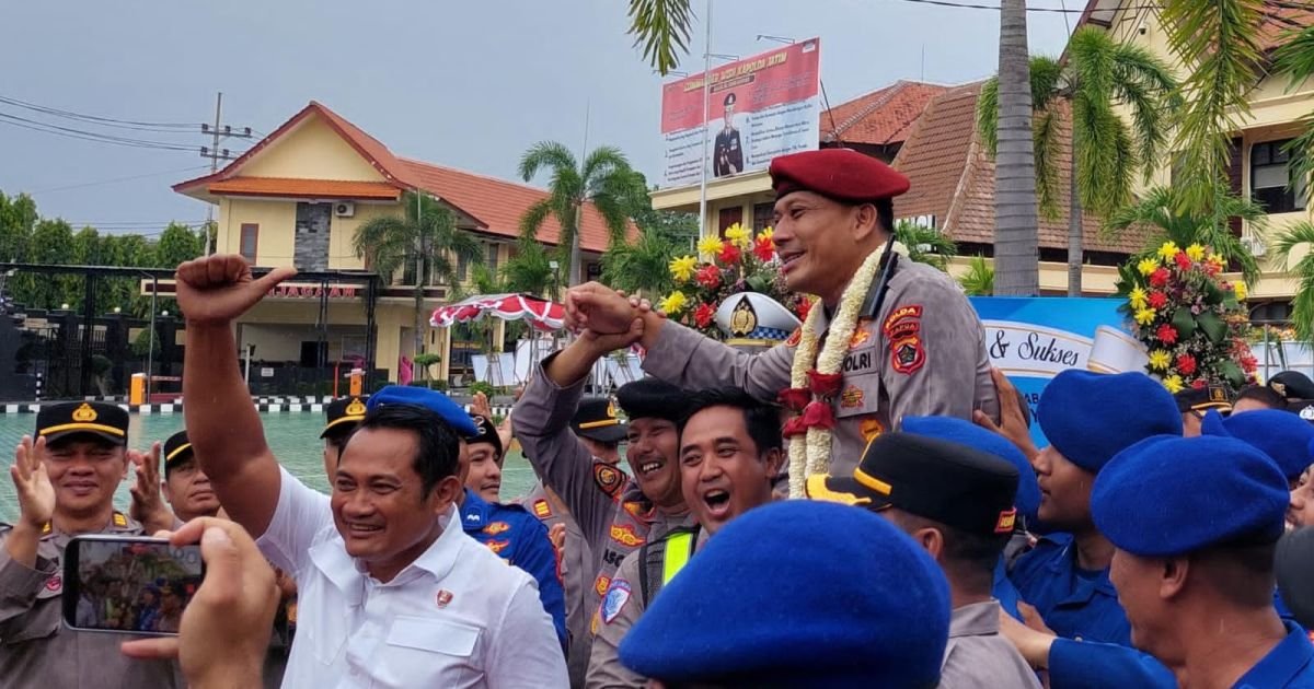 Sertijab Kapolresta Banyuwangi: Rama Samtama Putra Pamit, Titip Pesan Jaga Kondusivitas