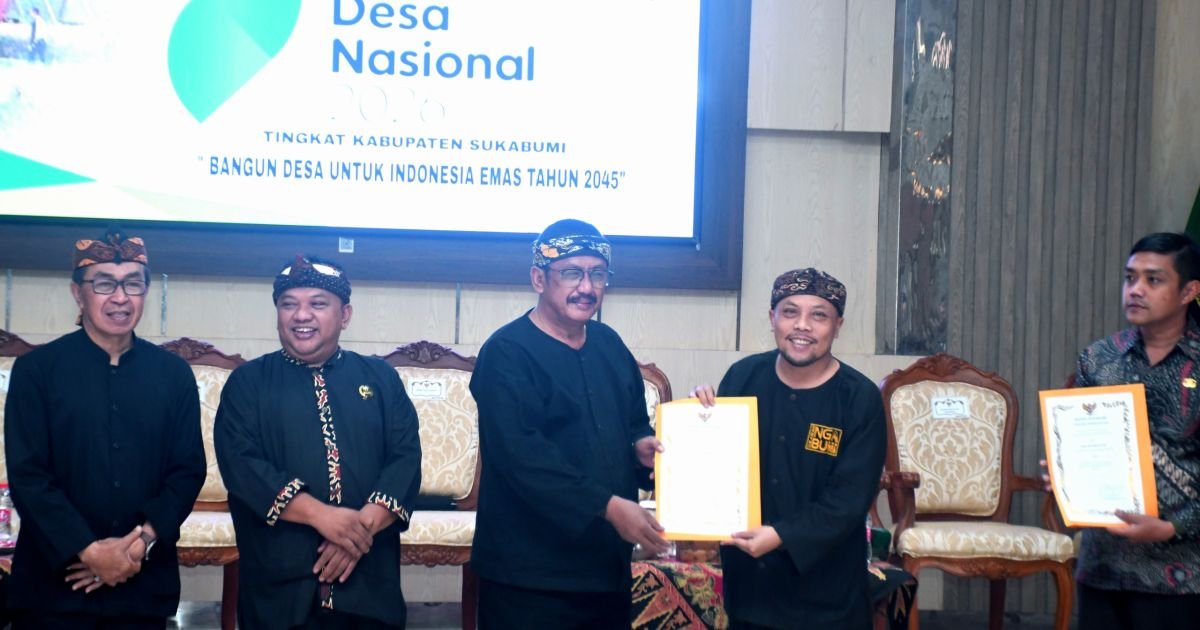 Peringatan Hari Desa Nasional di Kabupaten Sukabumi Dihadiri Bupati dan Perwakilan Desa