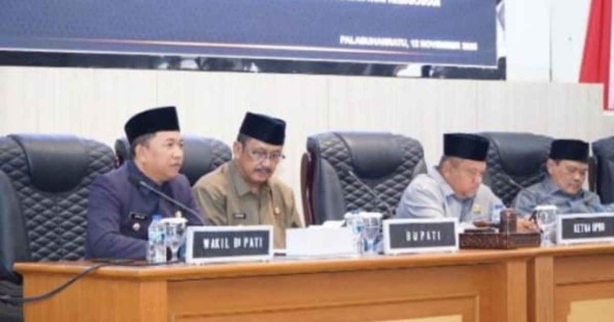 Rapat Paripurna  Dewan Perwakilan Rakyat Daerah Kabupaten Sukabumi  Ke-41 Tahun Sidang 2025