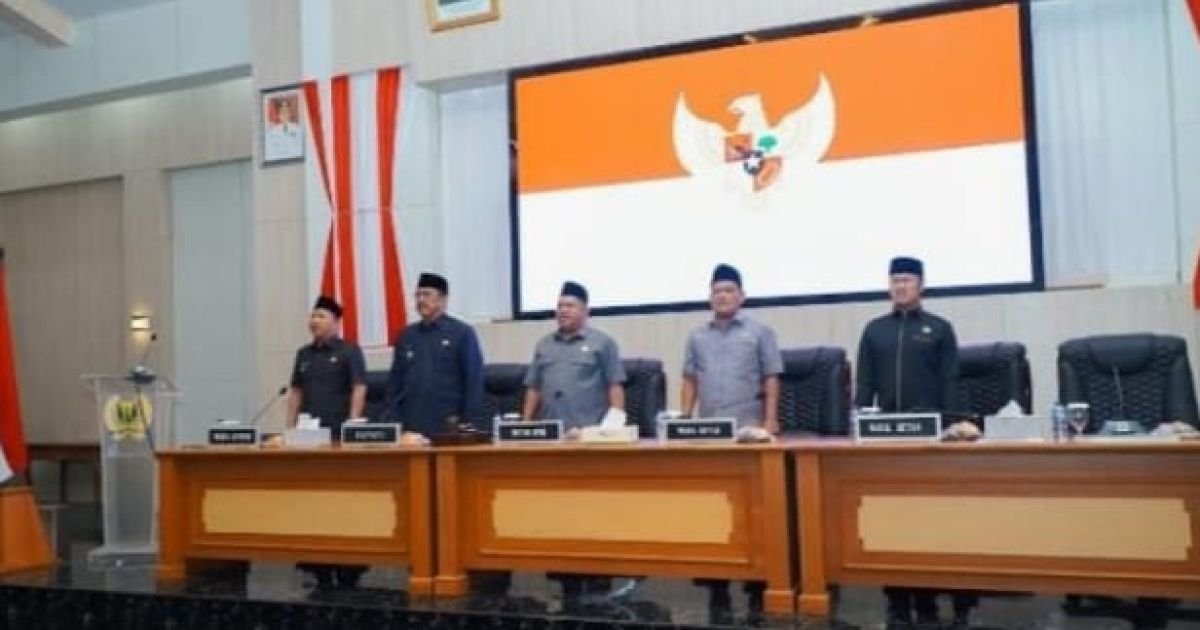 Rapat Paripurna  Dewan Perwakilan Rakyat Daerah Kabupaten Sukabumi  Ke-40 Tahun Sidang 2025