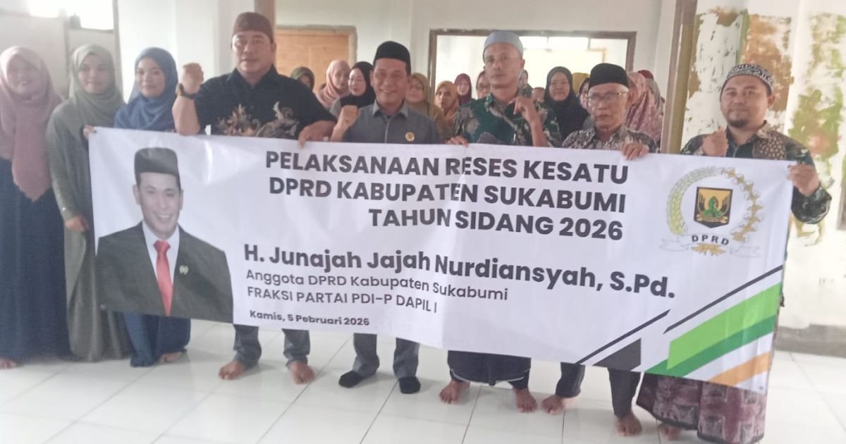 Anggota Dewan DPRD Kabupaten Sukabumi H. Junanjah Jajah Nurdiansyah, S.Pd. Serap Aspirasi Saat Reses Pertama di Yayasan Miftahulkhoer Al-Istiqomah