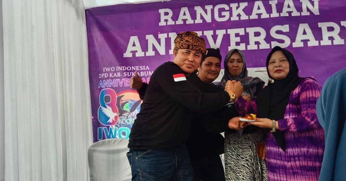 HUT IWO Indonesia Ke-8 Digelar Meriah Oleh IWO Indonesia DPD Kabupaten Sukabumi