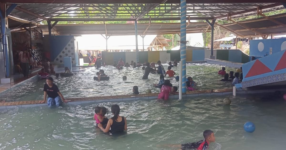 Kolam Rendam Cipanas Wangunsari Dipadati Pengunjung, Tiket Terjangkau Jadi Daya Tarik