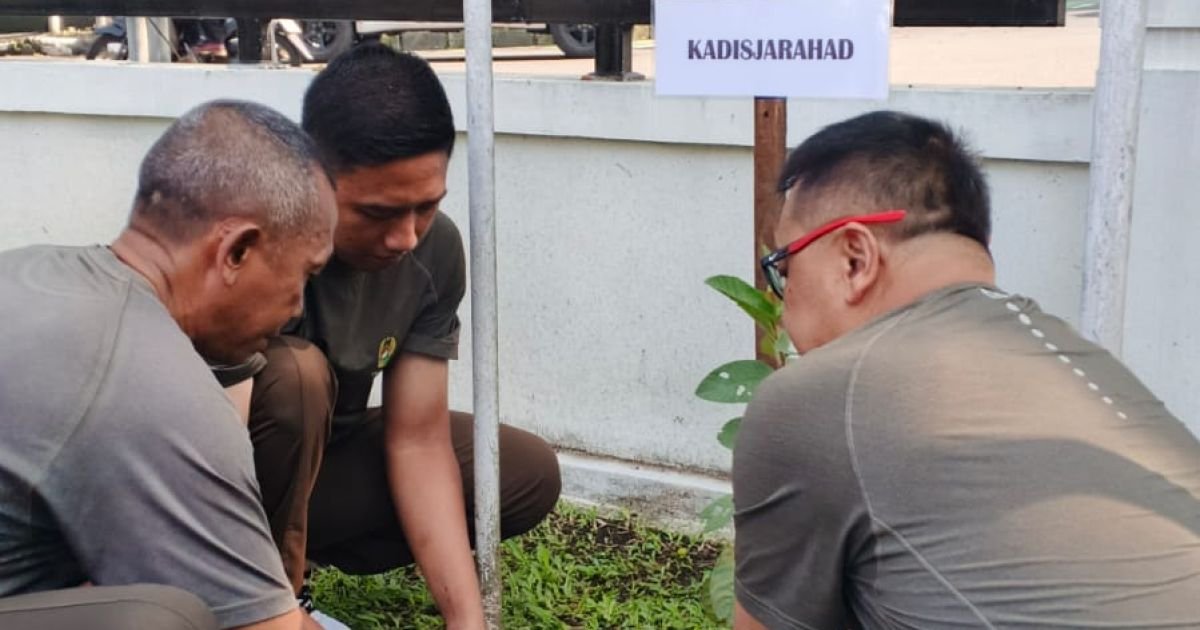 Gerakan Penanaman Pohon dalam Rangka HUT Persit Kartika Chandra Kirana ke 80 Tahun 2026 Ranting 6 DISJRAHAD Cabang III PG Mabesad