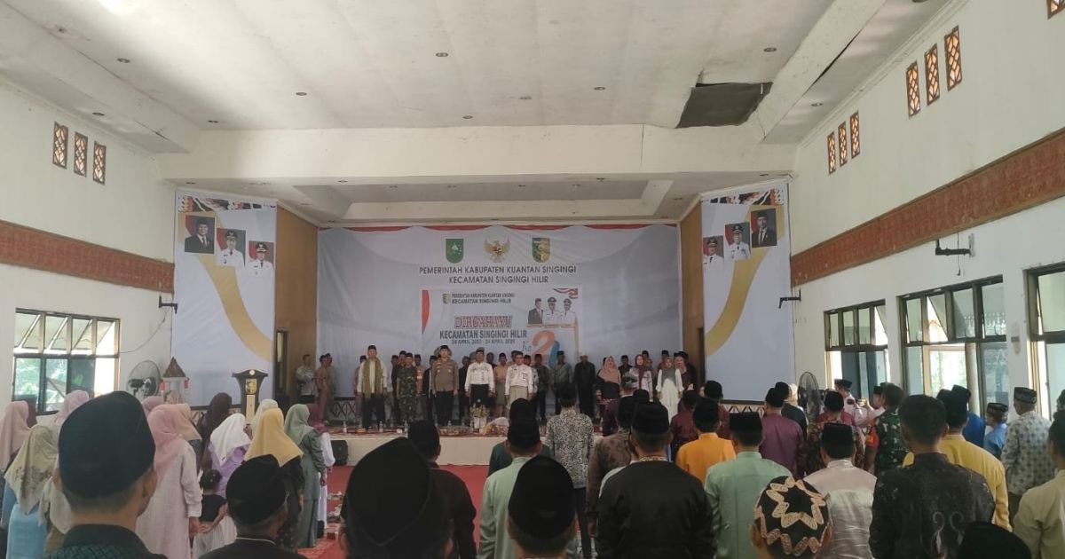 HUT ke 24 Kecamatan Singingi Hilir, Pemkab Kuansing Gelar Zikir dan Doa Bersama