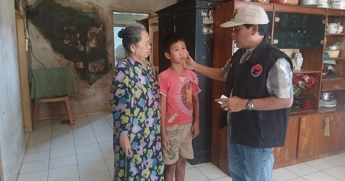 Anggota DPRD Kabupaten Sukabumi H. Junanjah Jajah Nurdiansyah Tunjukkan Kepedulian, Kunjungi Anak Penderita Kebutaan di Palabuhanratu