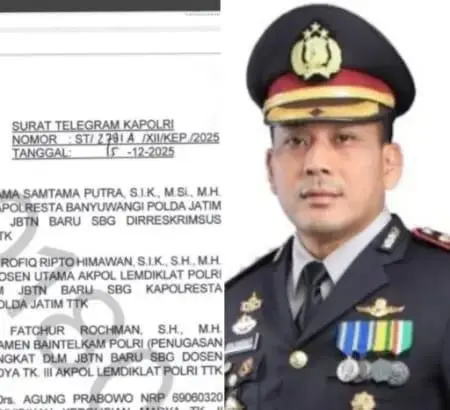 Jejak Kinerja Kapolresta Banyuwangi Antar Rama Samtama Putra Promosi Nasional