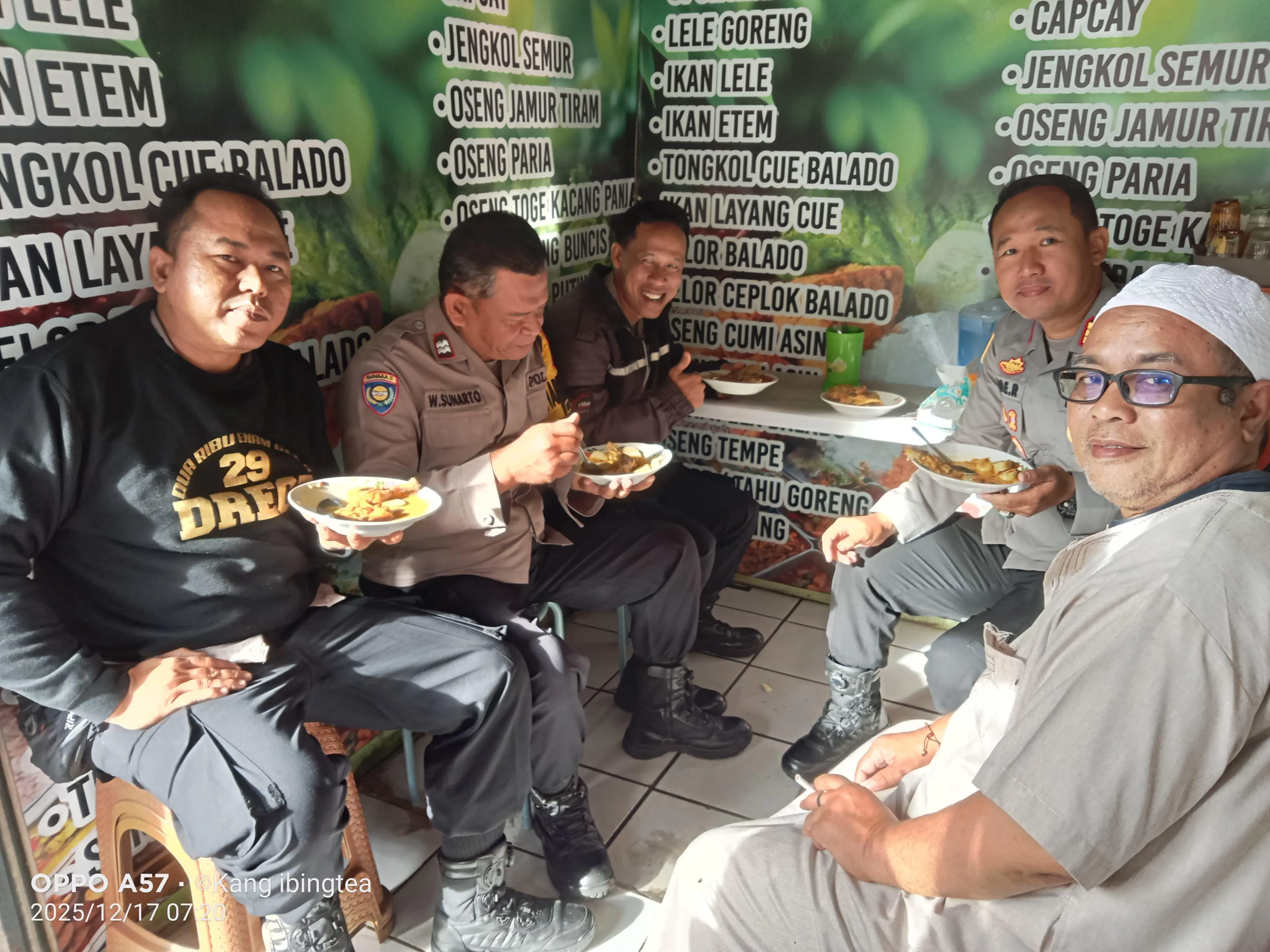 Wakapolsek bogor utara gelar silaturahmi bersama Bhabinkamtibmas di wilayah Bogor Utara