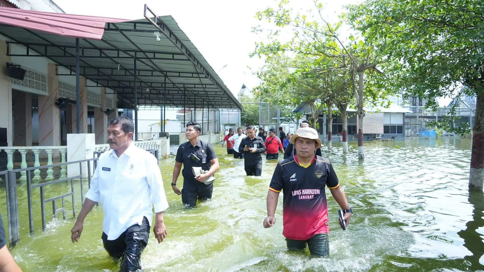 Tinjau Lapas Rutan Banjir di Sumut, Dirjenpas: Mohon Doanya