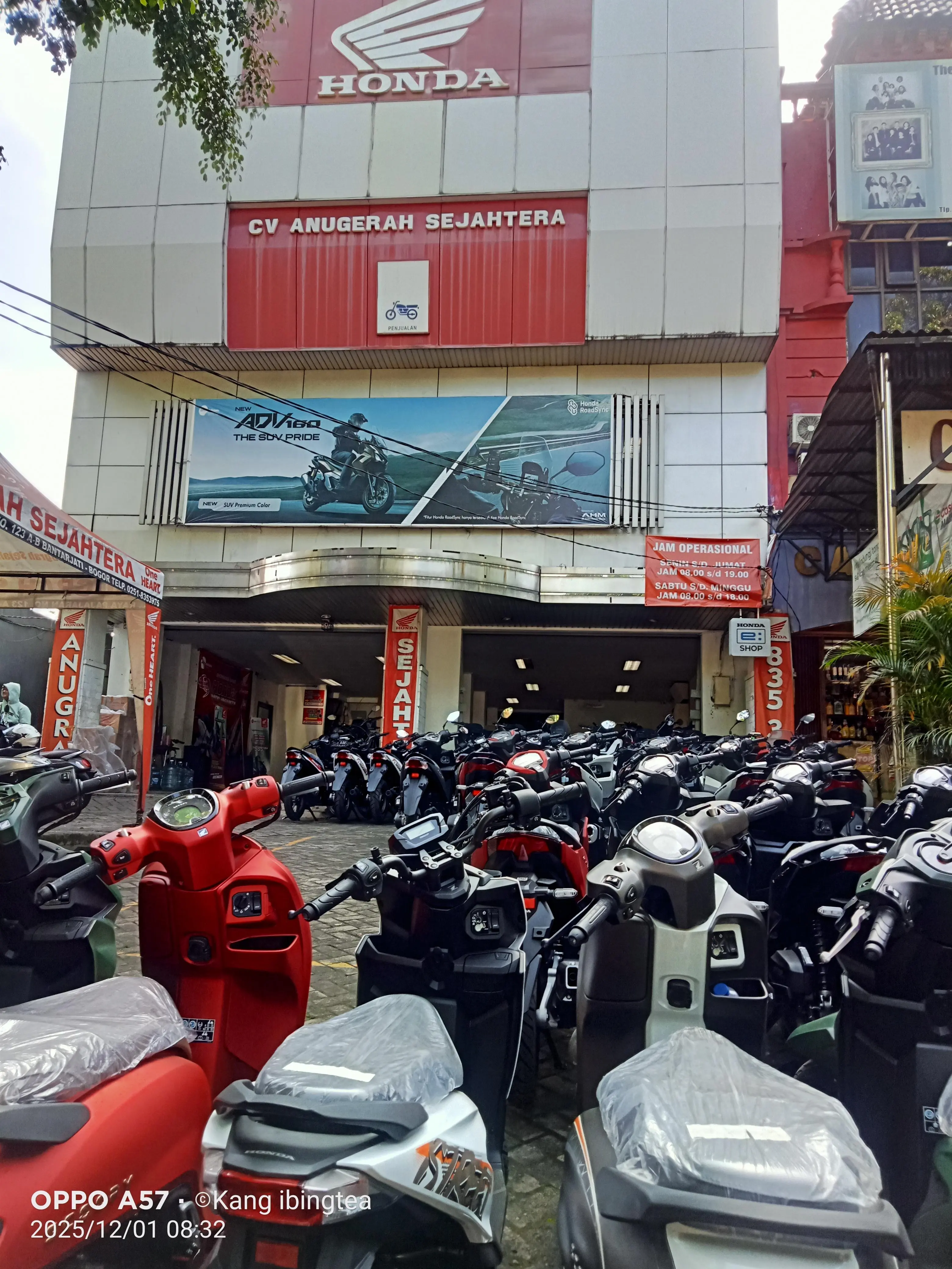 CV Anugrah Sejahtera Sorum Motor Honda Terpercaya di Kawasan Pajajaran Bogor